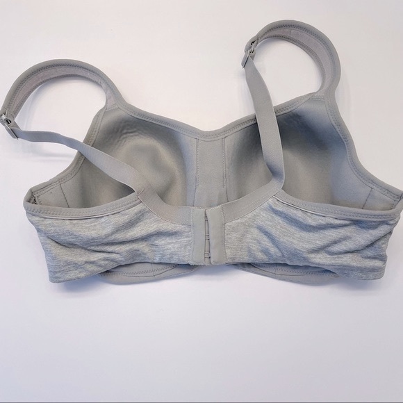 Panache Ultimate High Impact Underwire Full Coverage Gray 5021 Sports Bra 34D - Picture 7 of 14